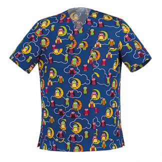 SHORT SLEEVE TUNIC WITH BREAST AND HIP POCKETS