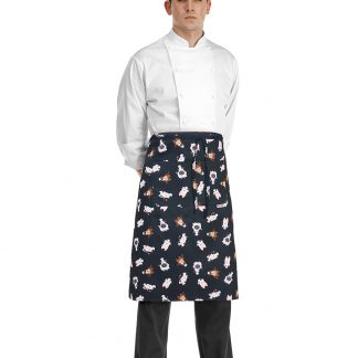 WAIST APRON WITH POCKET