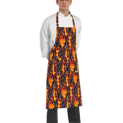 BIB APRON WITH POCKET